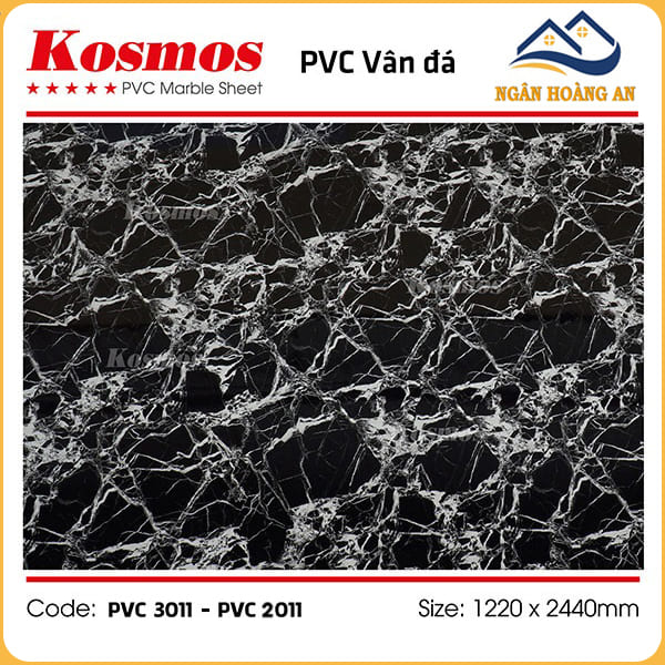 Ốp Tường PVC Giả Đá Kosmos PVC2011 Dày 2.8mm